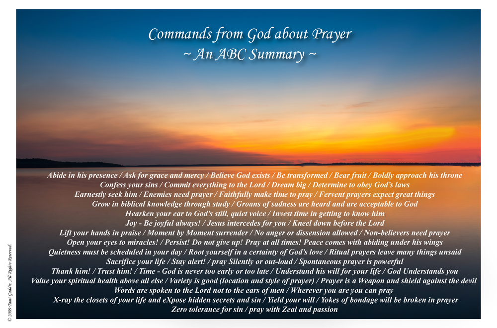 Prayer Card - Laminated