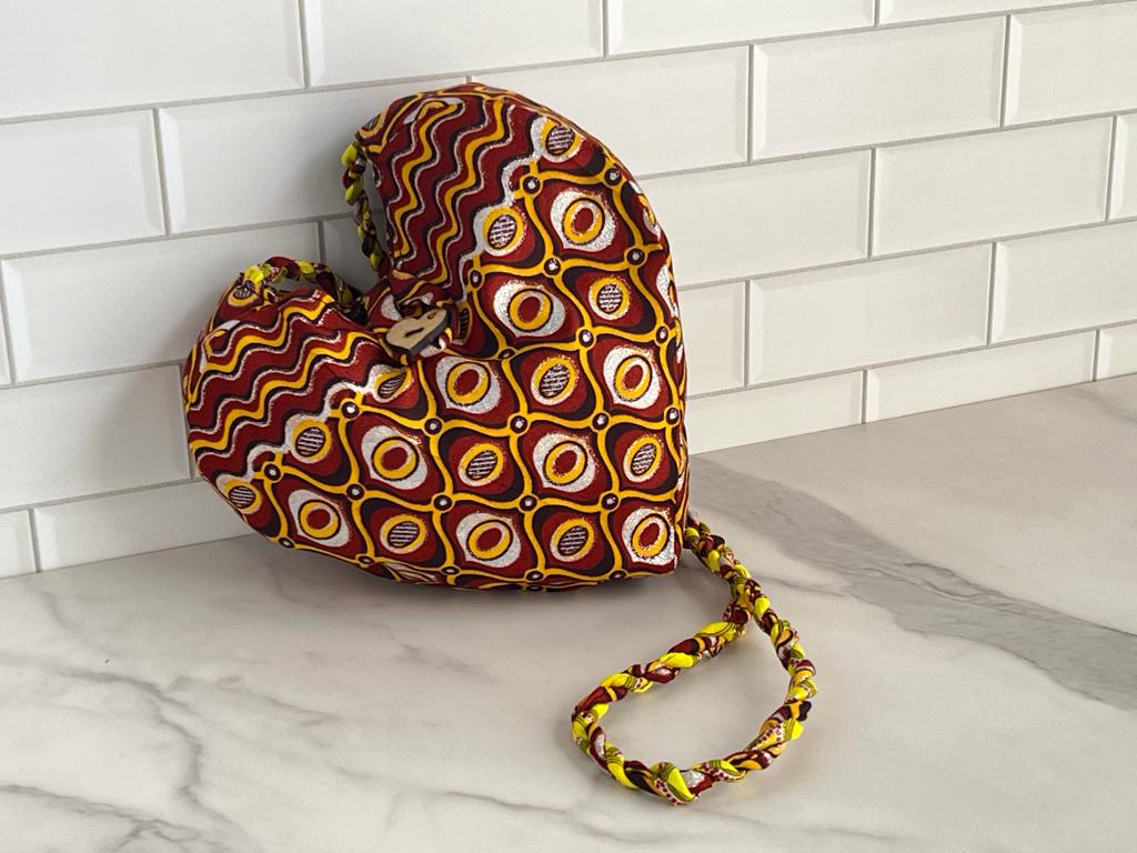 
                  
                    Zambia HandMade Heart Bags
                  
                