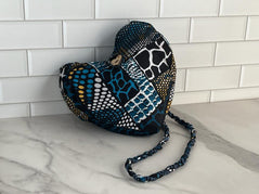 Zambia HandMade Heart Bags