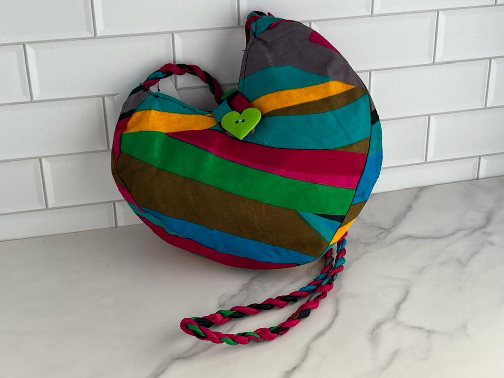 
                  
                    Zambia HandMade Heart Bags
                  
                