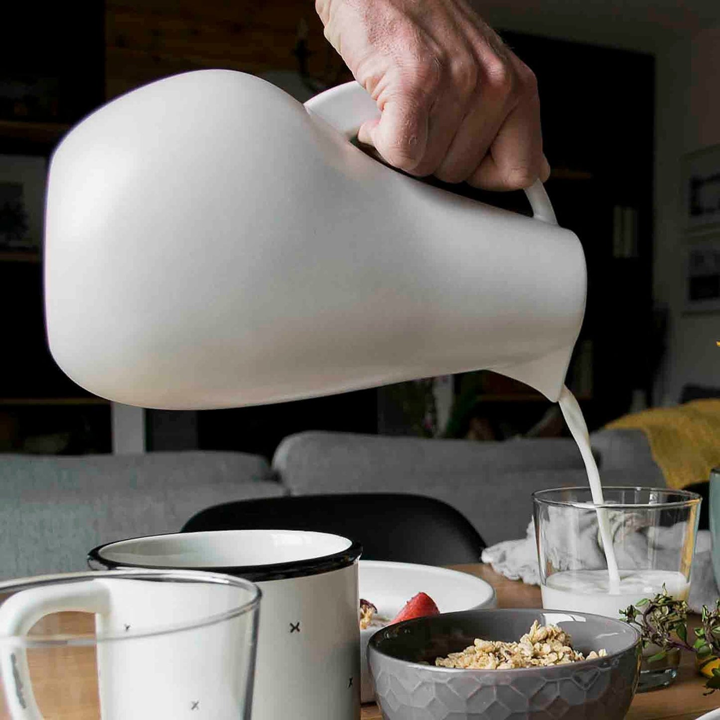 
                  
                    La Marsa Pitcher - Dinnerware l The Source Matters Store Stoneware
                  
                