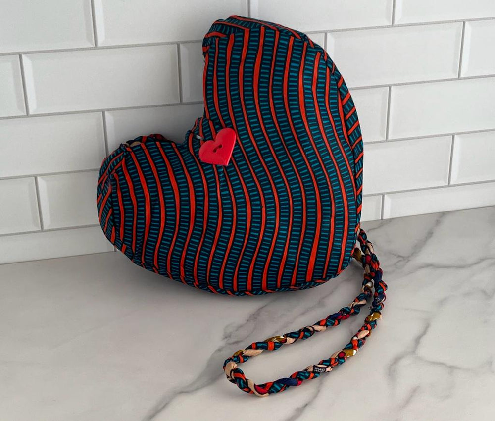 
                  
                    Zambia HandMade Heart Bags
                  
                