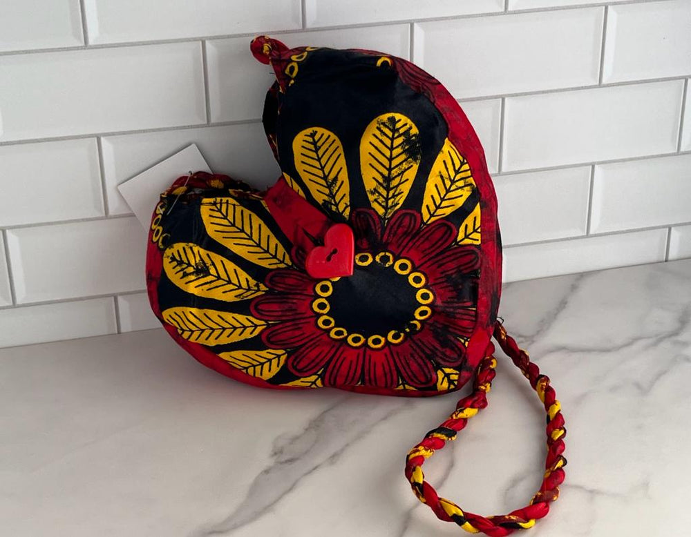 
                  
                    Zambia HandMade Heart Bags
                  
                