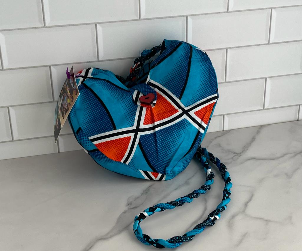 
                  
                    Zambia HandMade Heart Bags
                  
                