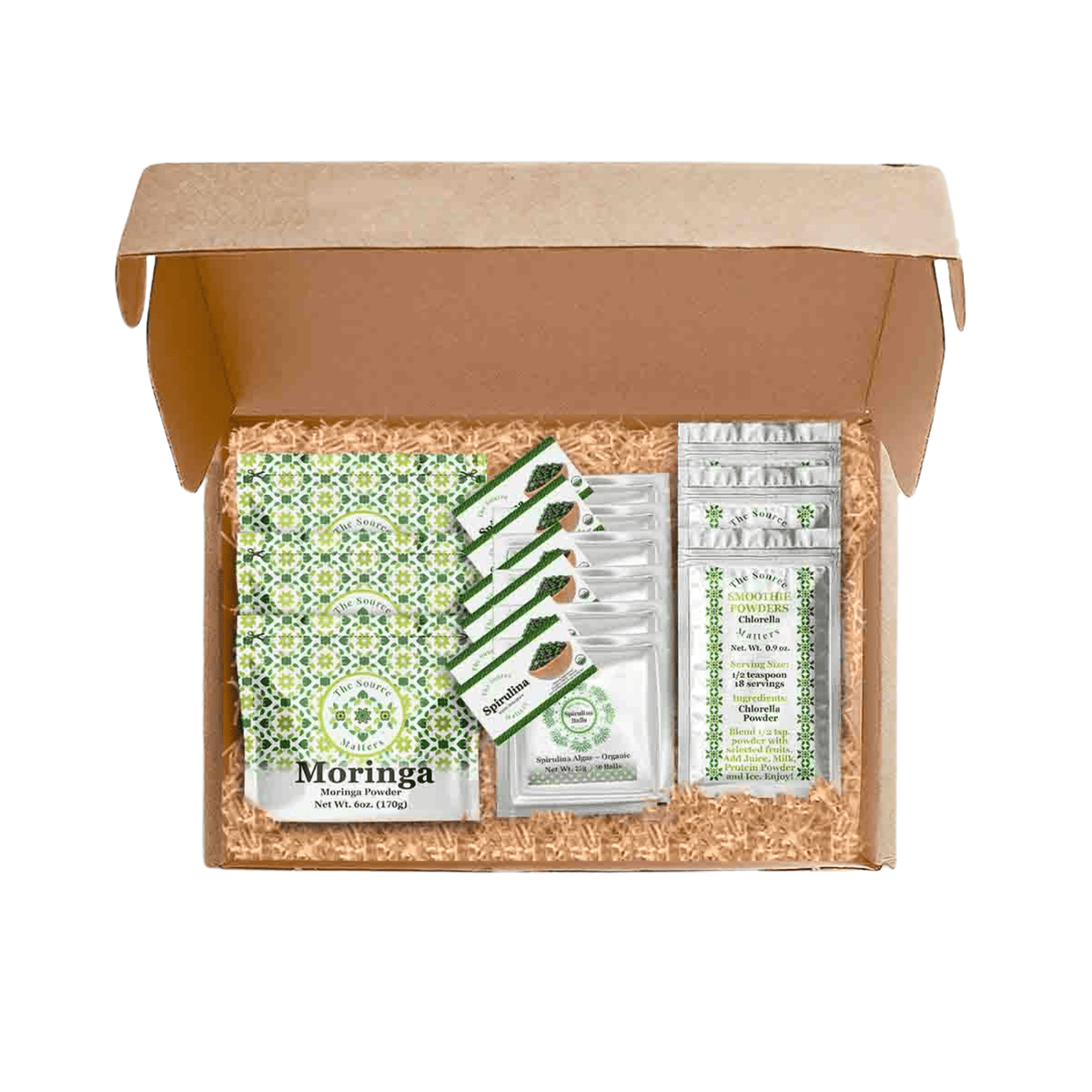 Superfood Gift Box (Moringa, Spirulina & Chlorella) – The Source ...