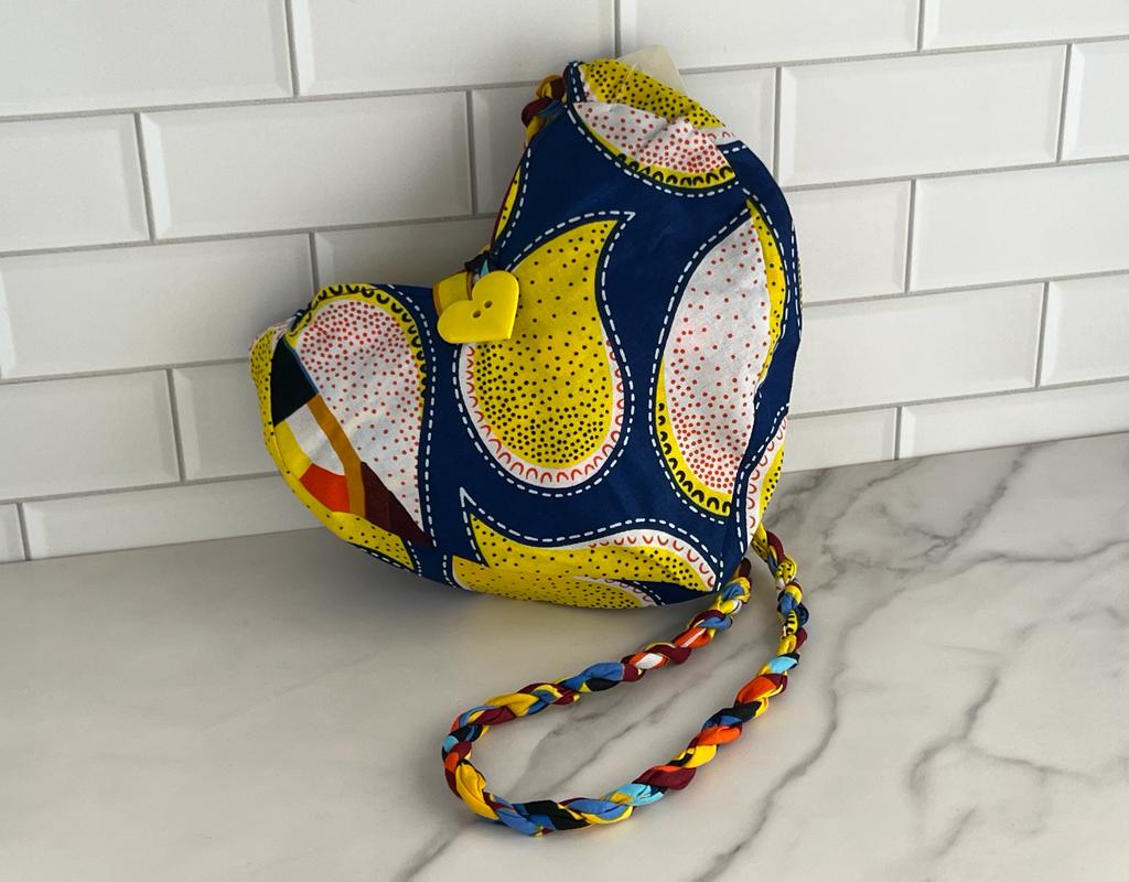 
                  
                    Zambia HandMade Heart Bags
                  
                